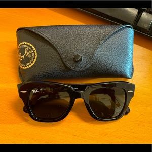 AUTHENTIC RAY BAN RB2186 49 STATESTREET BLCK GRN